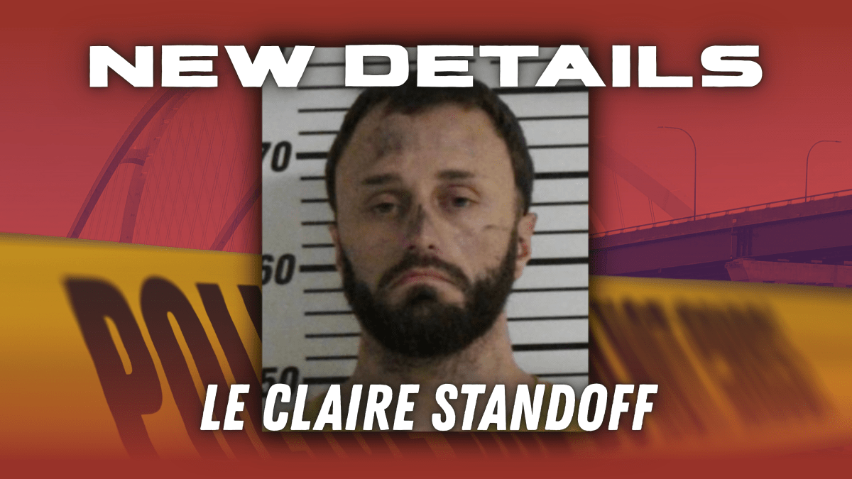 Court docs reveal new details about police standoff near school in Le Claire&nbsp;Wednesday