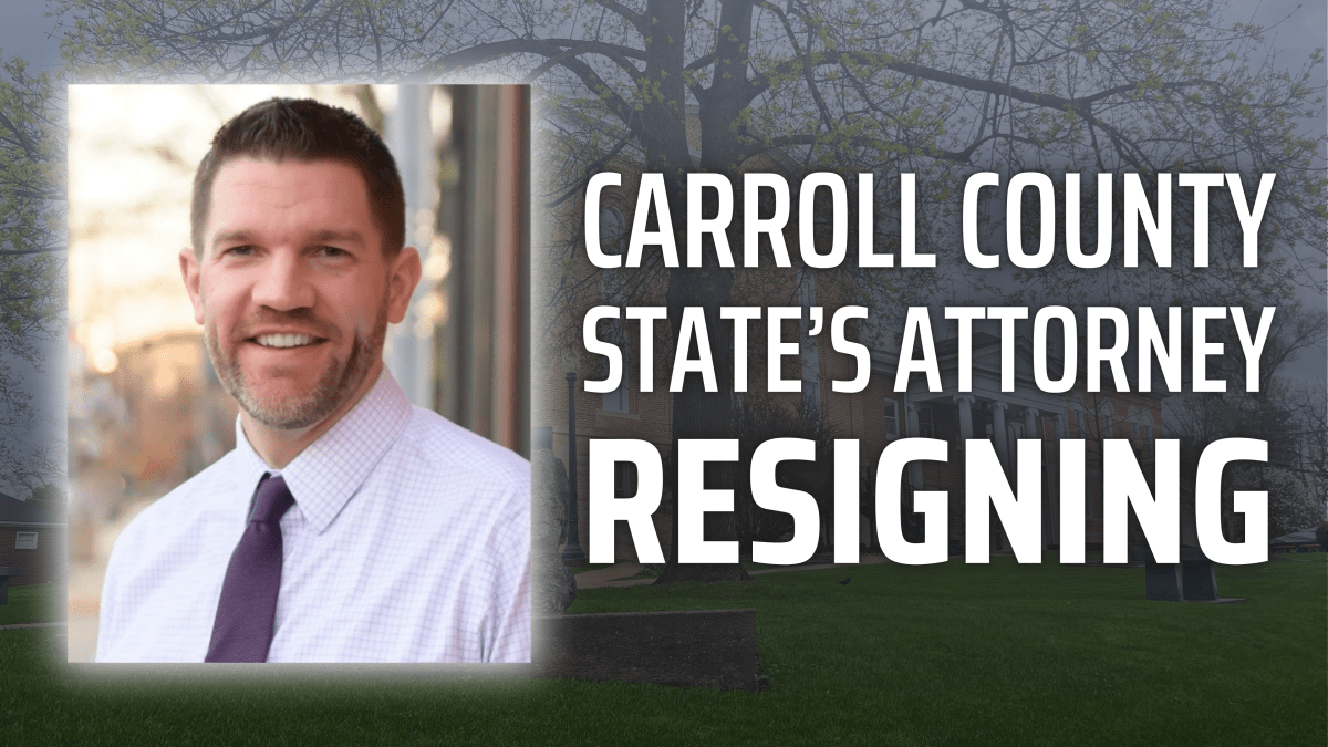 Carroll County State’s Attorney Aaron Kaney formally submits&nbsp;resignation